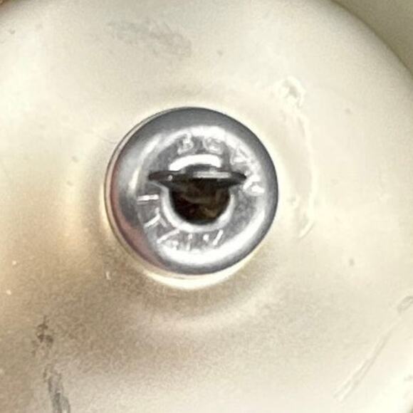 Vtg Italian Glass Lamp Ornament 5" Ivory Pink Blue Gold Bird Charm Christmas 60s - Picture 6 of 16